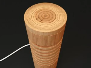 wooden lamp01 3D Model