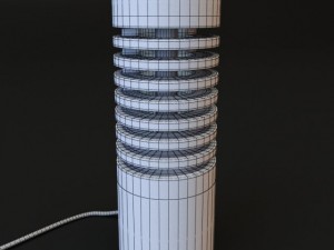 wooden lamp01 Modelo 3D