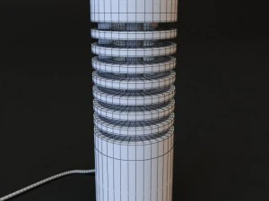 wooden lamp01 3D Model