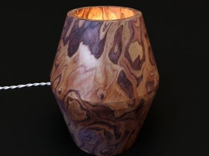 wooden lamp03 Model 3D