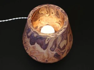 wooden lamp03 3D Model
