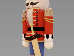 nutcracker doll 3D Model