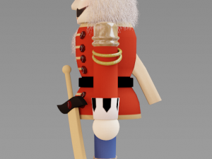 nutcracker doll Modèle 3D