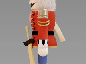 nutcracker doll 3D Model