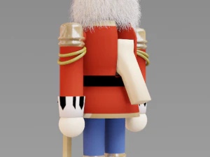 nutcracker doll 3D Model