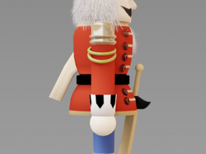 nutcracker doll Modèle 3D