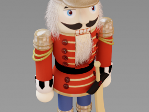 nutcracker doll Modèle 3D