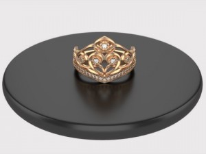 ring  crouw Modelo 3D