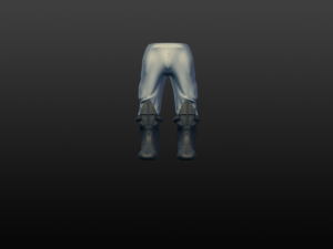 pants and boots 3D Модель