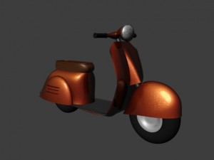 scooter Modelo 3D