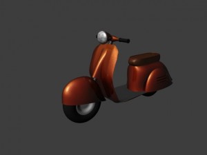 scooter Modelo 3D