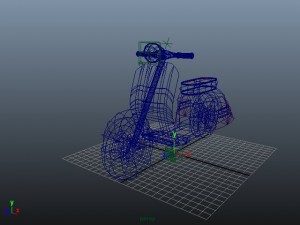 scooter Modelo 3D