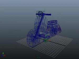 scooter 3D Model