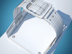 snowman skier 3D Model