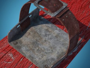 snowman skier 3D Model