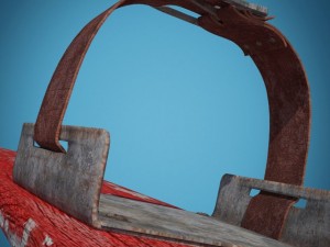 snowman skier 3D Model