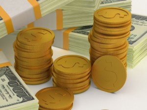 business line money gold barrel oil 3D मॉडल