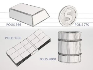 business line money gold barrel oil 3D Model