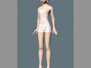 womennp2maxfbxobjmb 3D Model