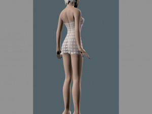 womennp2maxfbxobjmb 3Dモデル
