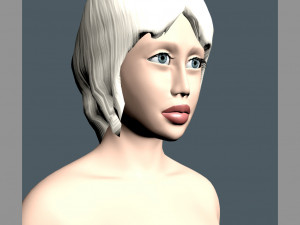 womennp2maxfbxobjmb 3Dモデル