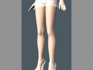 womennp2maxfbxobjmb 3D Model