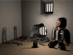 prisonycstlobjmbfbx Model 3D