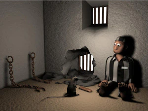 prisonycstlobjmbfbx 3D Model