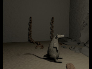prisonycstlobjmbfbx Model 3D