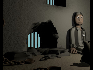prisonycstlobjmbfbx Model 3D