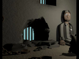 prisonycstlobjmbfbx 3D Model