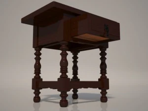 bedside table 3D Model