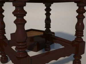 bedside table 3D Model