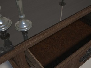 ancient mediumsized table Modello 3D