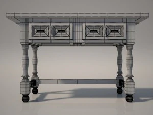 living room table 3D Model