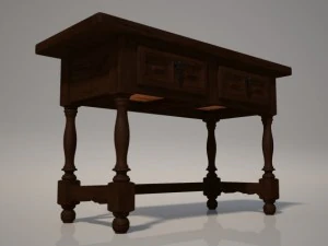 living room table 3D Model