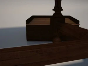 living room table 3D Model