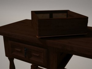 living room table 3Dモデル