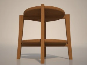 small round table 3D Model