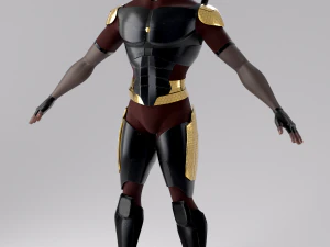 супергерой наемник 3D Модель