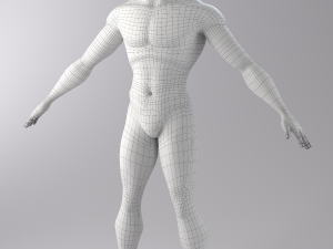 superhero mercenary Modelo 3D
