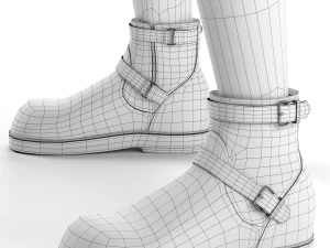 stylized woman 3D Model