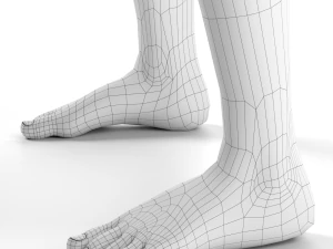 stylized woman 3D Model
