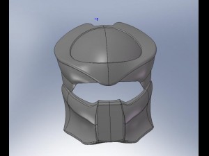 predator mask 3D 模型
