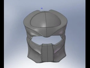 masque de pr&eacute;dateur Modèle 3D