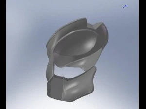 masque de pr&eacute;dateur Modèle 3D