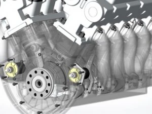 motorv12 3D Model
