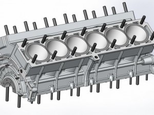 motorv12 3D Модель
