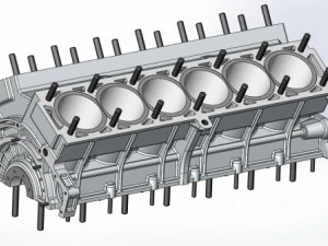 motorv12 3D Model