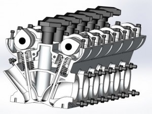 motorv12 3D Модель